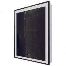 AZARIO зеркало-шкаф Minio 1Л с подсветкой и диммером 600*800 мм, CS00075840