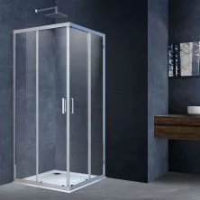 Vincea Душевое ограждение Alpha 80х80 см, прозрачное, хром VSS-3AL800CL