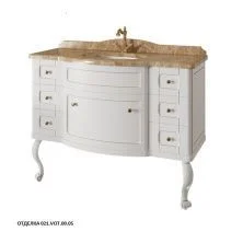 Caprigo Тумба с раковиной IMPERIO 120 см, голубая, эмаль