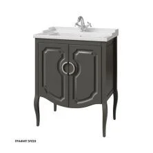 Caprigo Тумба с раковиной FIRENZE 70 см, графит