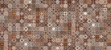 Плитка настенная Cersanit Hammam brown Коричневый рельеф