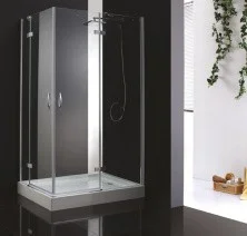 Cezares Душевое ограждение BERGAMO 120х100 см, хром BERGAMO-W-AH-2-120/100-C-Cr-R