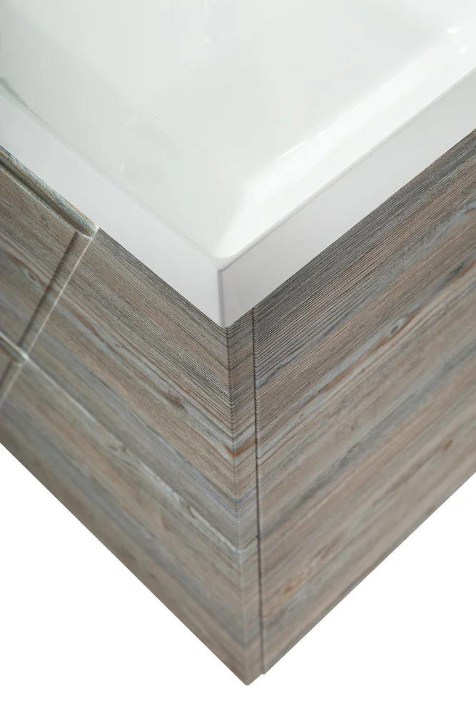 Приобрести belbagno тумба с раковиной vittoria 90 см, подвесная pino, белая раковина