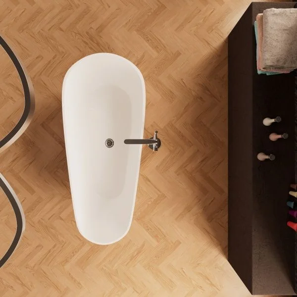 Приобрести frank акриловая ванна f6122 white,170х75 см, отдельностоящая