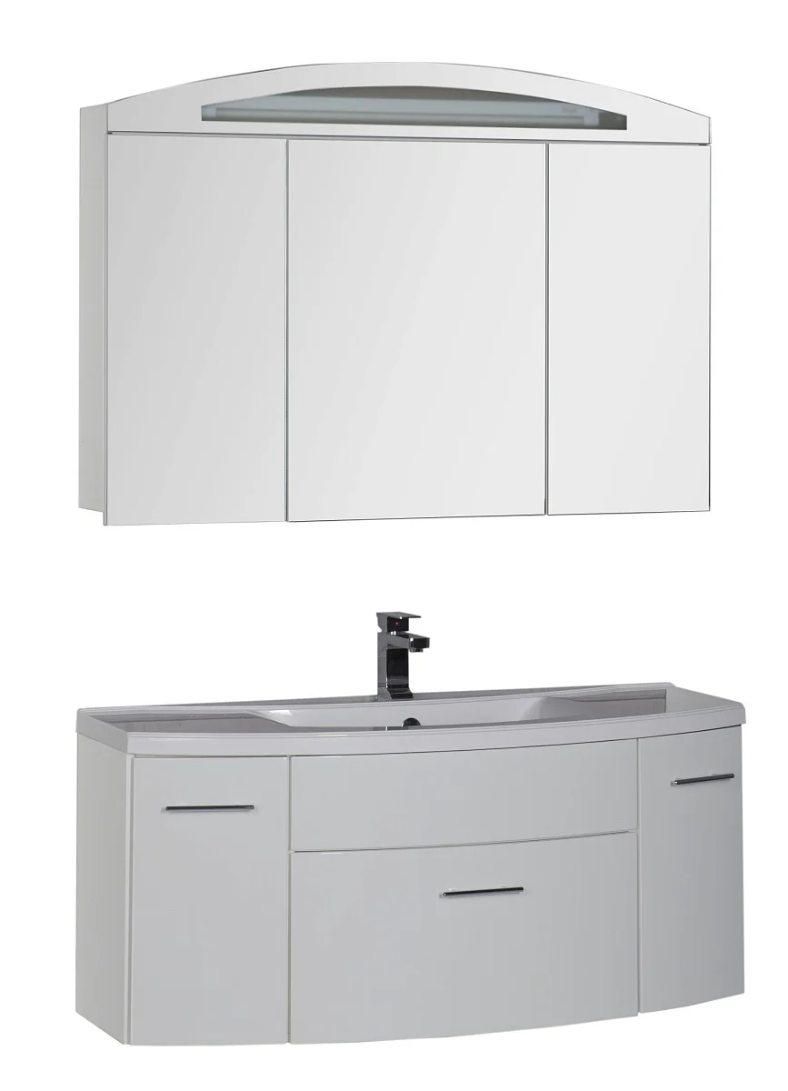 Приобрести aquanet раковина тренто 120х45 см, белая