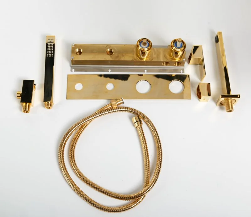 Приобрести cezares смеситель для ванны unika, скрытый монтаж, бронза unika-vdm2-02