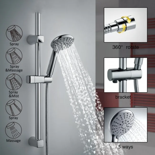 Приобрести gappo душевой гарнитур g8006, хром 88614