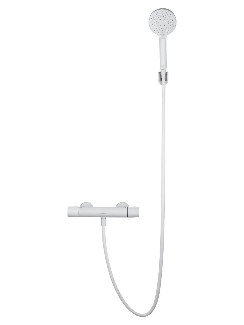 Приобрести смеситель для душа с термостатом wonzon & woghand inn 6, белый матовый (ww-b2029-a-mw)