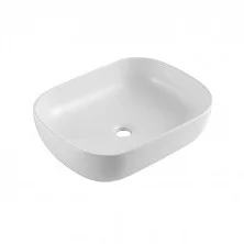 Azario Раковина накладная 50х40 см, белая AZ41015