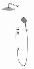 Душевая система для душа Azario Vise, хром AZ-VSA248330C+82KC