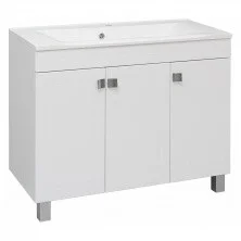 AQUA DE MARCO Тумба напольная с раковиной Ostin 100см. 3 двери