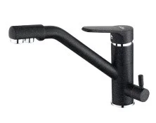 Смеситель для кухни ViEiR Kitchen 190 мм, с подключением к фильтру, черный V15001С1