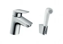 71290000 Logis Смеситель однорычажный для умывальника с гигиеническим душем 1,6 м