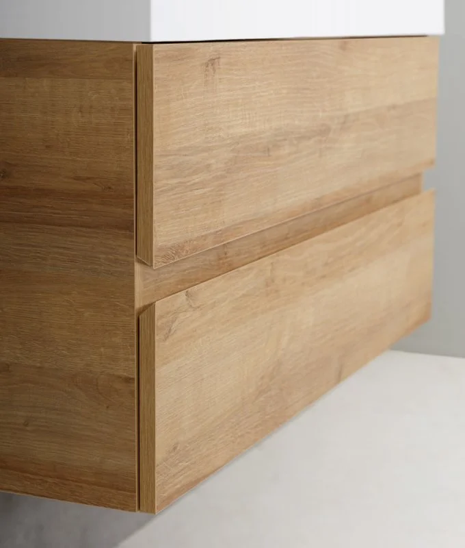 Приобрести cezares тумба подвесная с раковиной molveno 80х50см, светлое дерево