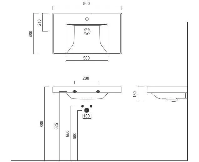 Приобрести тумба подвесная с раковиной kerama marazzi cubo 80 см, белый
