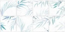 Плитка настенная Alma Ceramica Mirt 50х24,9 голубой узор