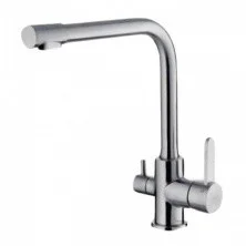 Gappo Смеситель для кухни G4399-1 с фильтром и высоким изливом, нержавеющая сталь 84972