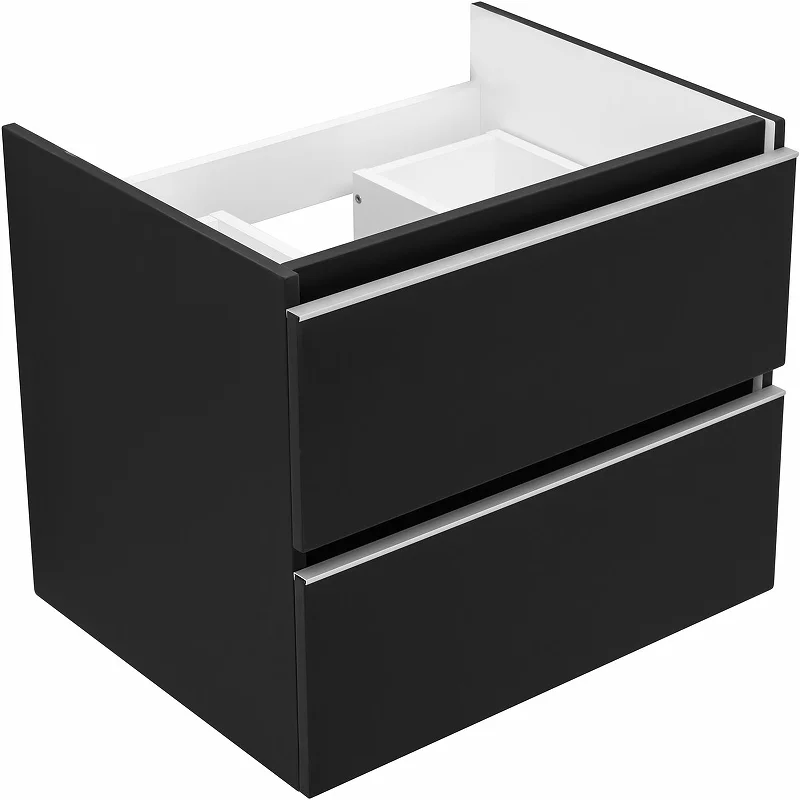 Приобрести aquanet тумба с раковиной вега 60 см, черный