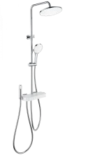 Душевая система с термостатом WONZON & WOGHAND MUSE Forte, Хром (WW-B3580-CR)