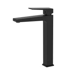 Смеситель для раковины Azario Eddie 300 мм, высокий, черный AZ-VBH168U07PA