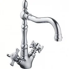 HAIBA Смеситель для кухни 257мм, хром HB-4324