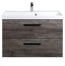 Тумба подвесная с раковиной BelBagno AURORA-800-2C-SO-PP 80 см, Pino Pasadena