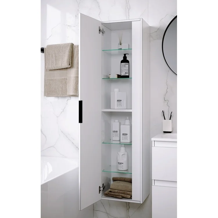 Приобрести пенал подвесной aqwella accent 35 см, белый, acc0535w