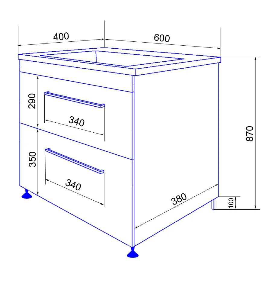 Приобрести loranto тумба напольная с раковиной модерн 60/2н 60х40 см, белая cs00039376