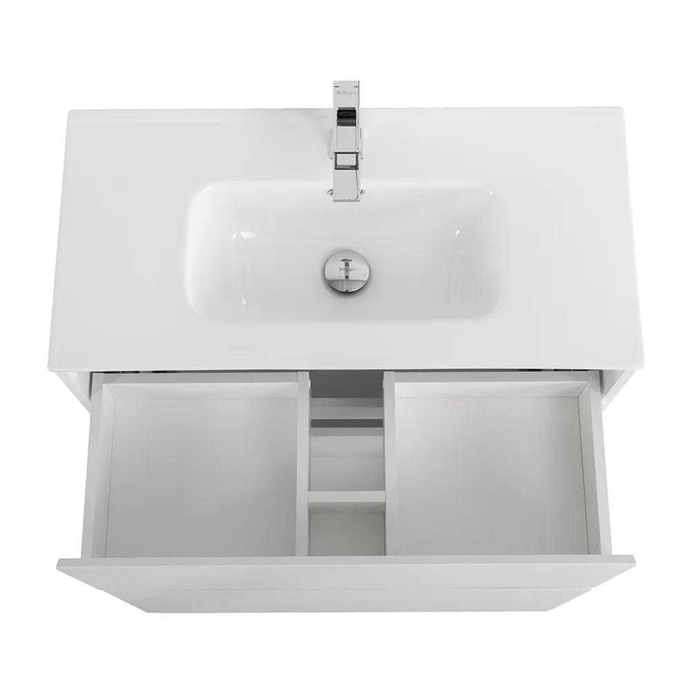Приобрести belbagno тумба с раковиной kraft 39 80 см, напольная bianco opaco, белая раковина