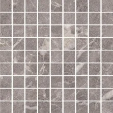 Мозаика Kerranova Marble Trend 300x300 мм, MR, темно серый 