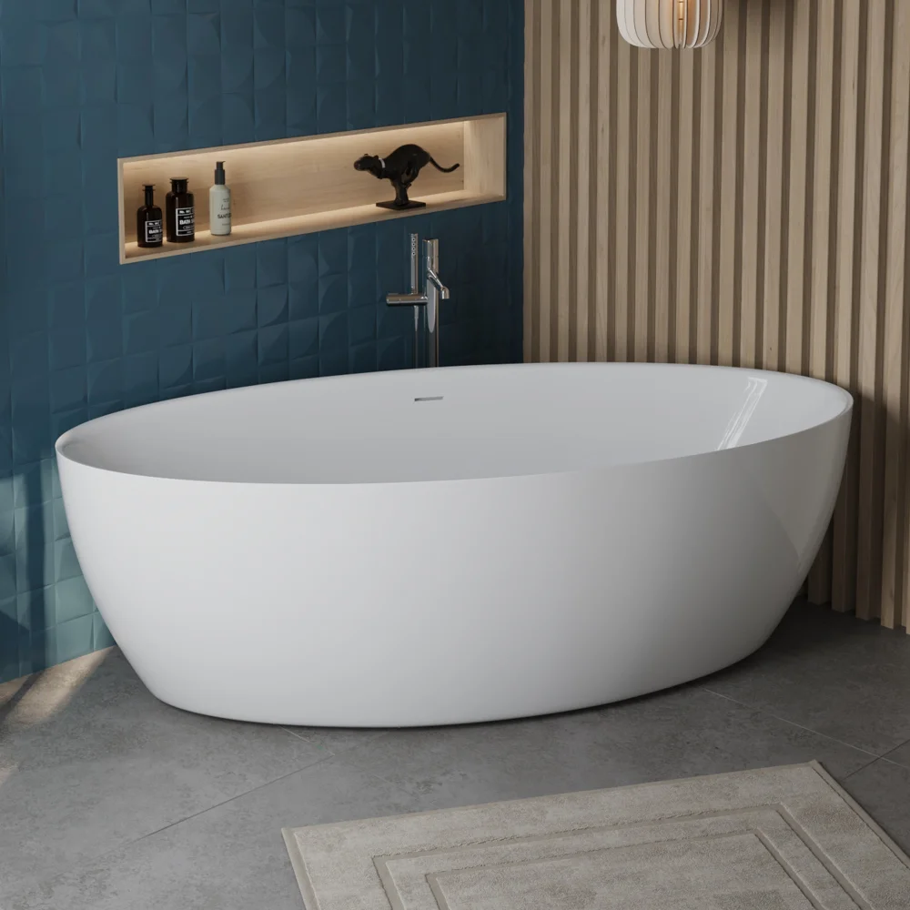 Приобрести belbagno акриловая ванна 186х88 см, отдельно стоящая, белая bb707-1860-880