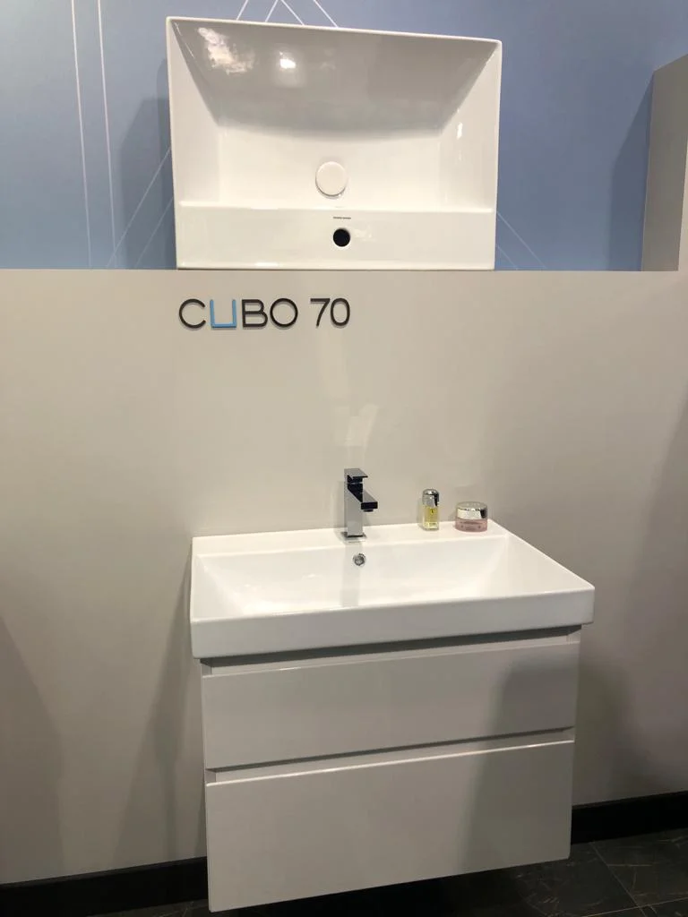Приобрести тумба подвесная с раковиной kerama marazzi cubo 70 см, белый