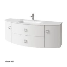 Caprigo Тумба с раковиной LEGATO 140 см, белая