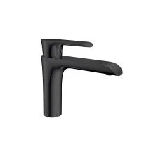 Vincea Смеситель для раковины Esse, черная матовая VBF-1E1MB