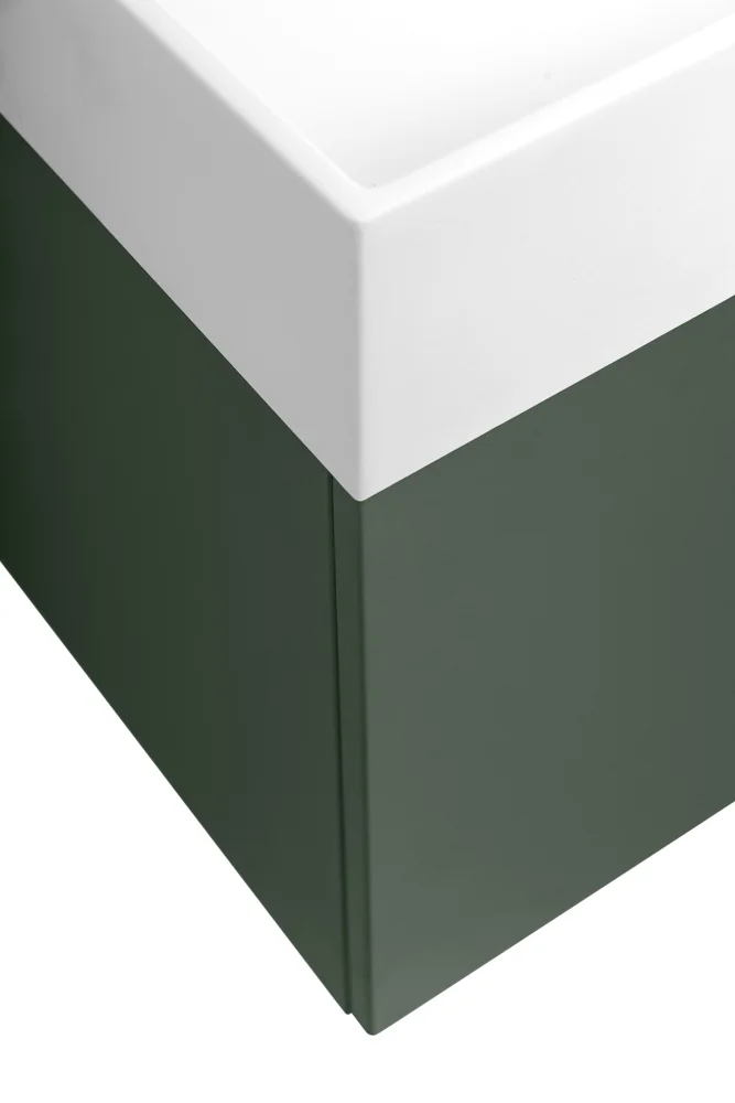 Приобрести cezares тумба подвесная с раковиной premium 70 см verde opaco, серая 55400