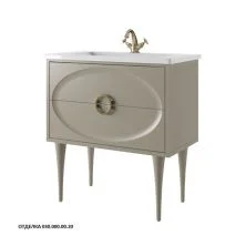 Caprigo Тумба с раковиной MILANO 80 см, серое, эмаль 38311 1