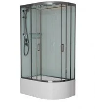Frank Frank Душевая кабина F412/2L Brilliant с высоким поддоном, левосторонняя
