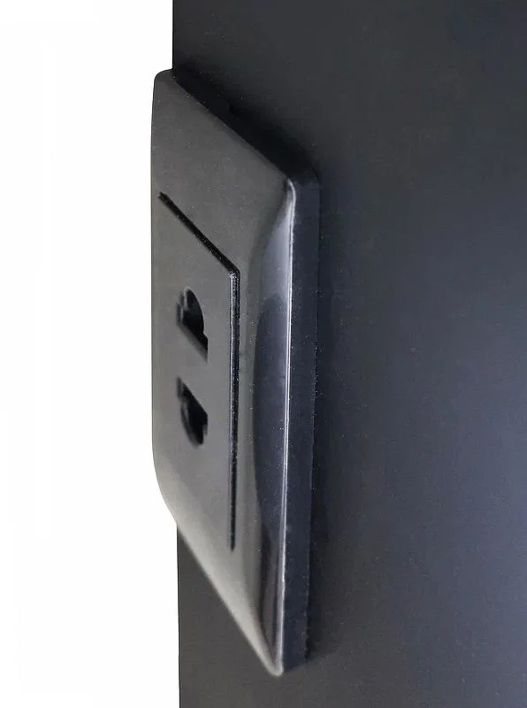 Приобрести continent зеркало шкаф с подсветкой elmage black 45х80 см, сенсорный включатель, черное