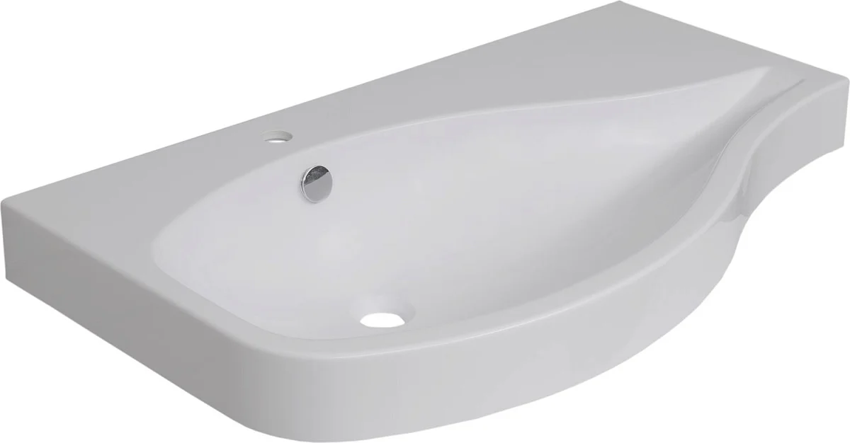 Приобрести aquanet раковина сопрано 95 l 95х54 см, белая