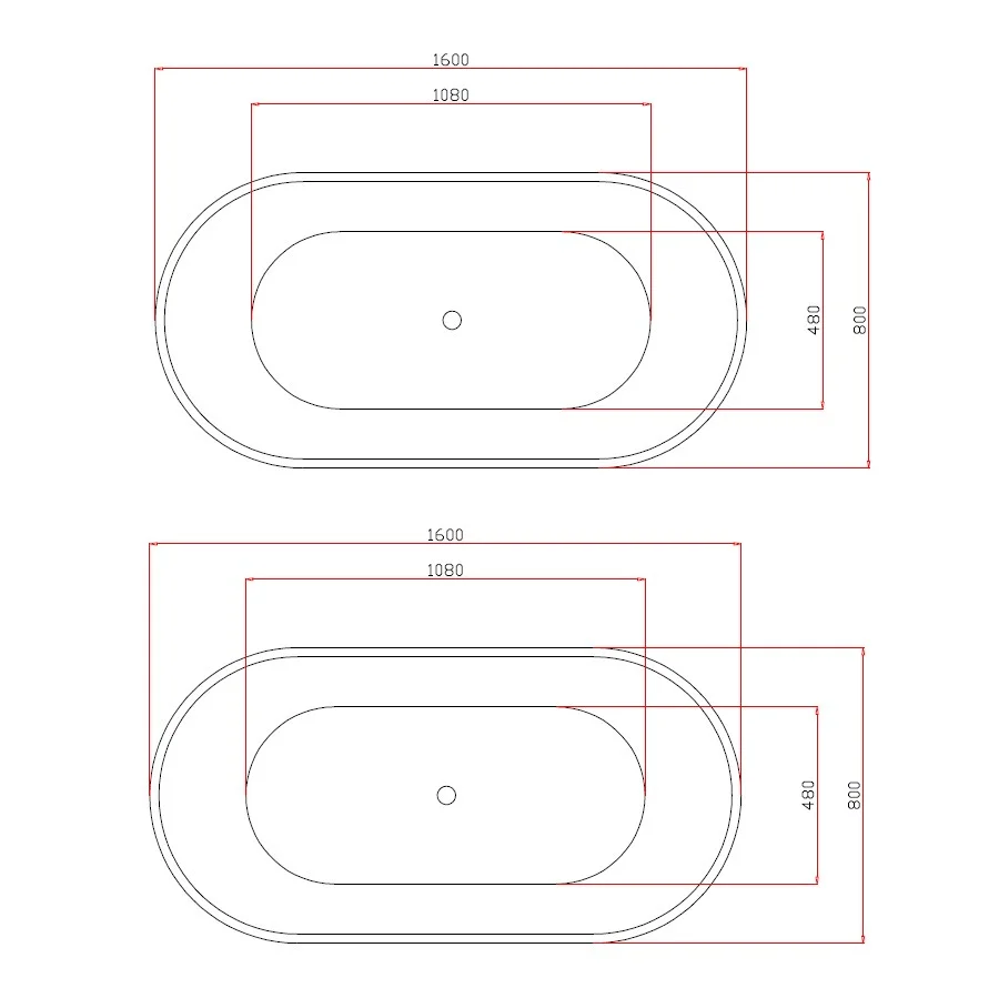 Приобрести акриловая ванна отдельностоящая azario bristol bri18080 180x80 см.