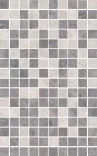 Декор настенный Kerama Marazzi Мармион Серый мозаичный С