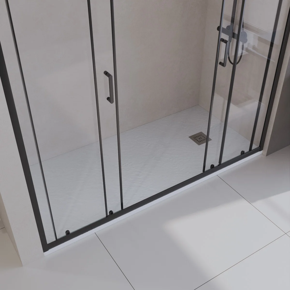 Приобрести belbagno душевой поддон 170х70 см, искусственный мрамор, сифонuno tray-mr-uno-ah-170/70-35-w-cr