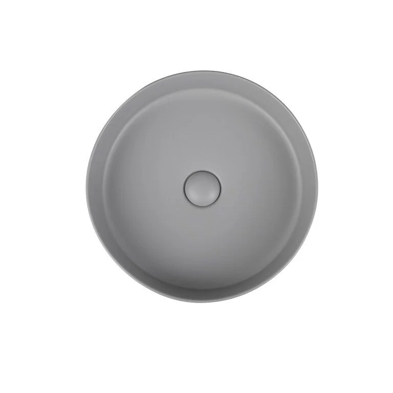 Приобрести vincea раковина накладная 39х39 см, серая матовая vbs-216mg