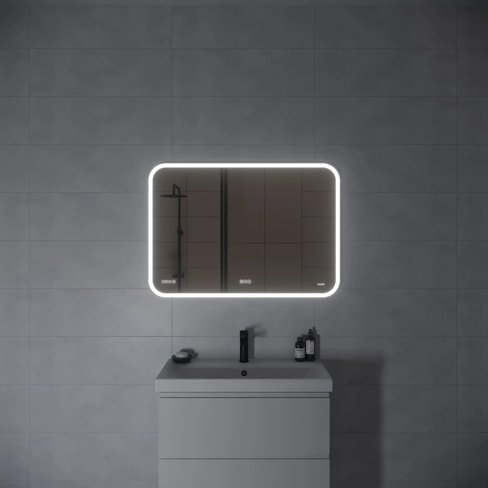 Приобрести зеркало cersanit design pro 070 led 100x70 см