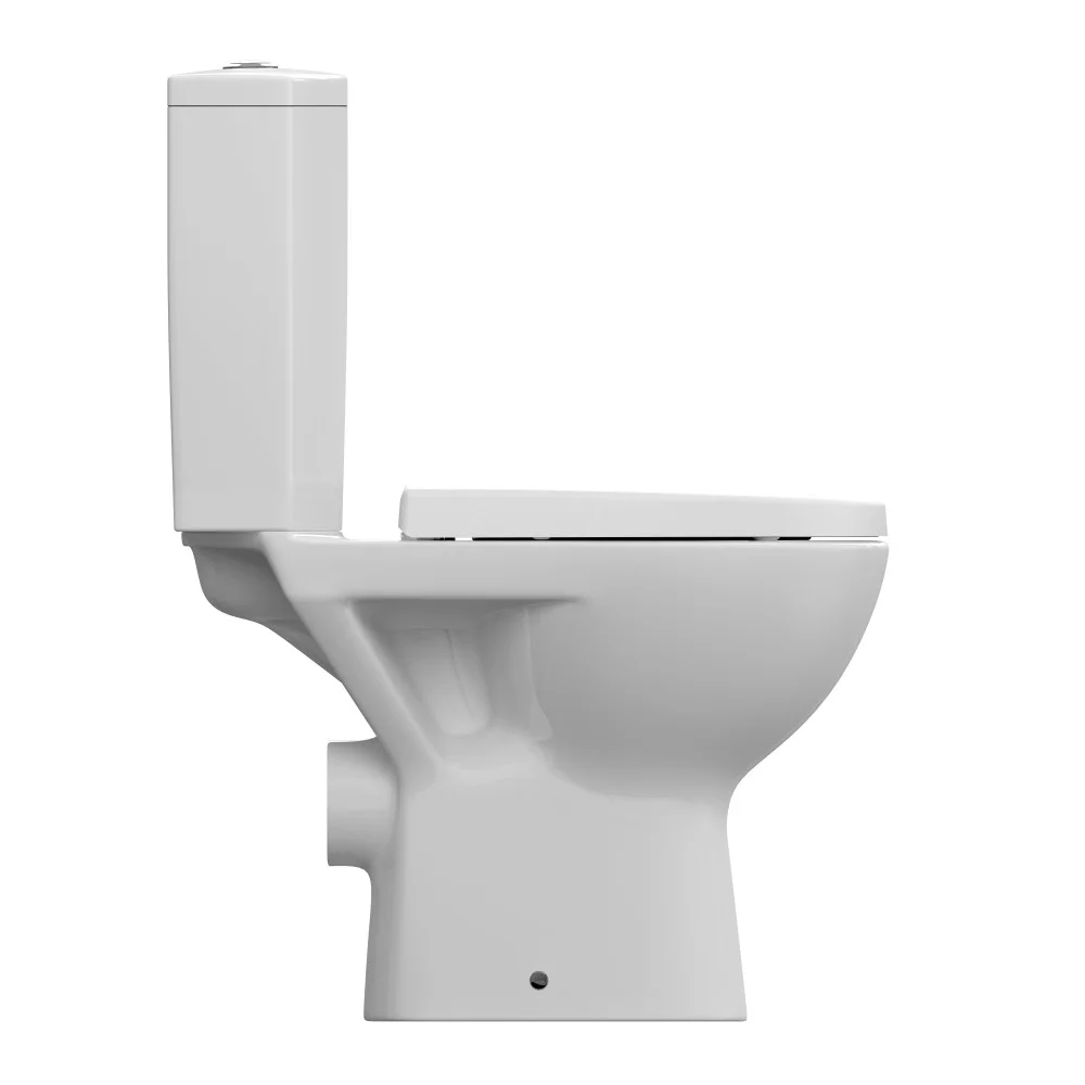 Приобрести напольный унитаз-компакт cersanit parva clean on 011 + крышка с микролифтом