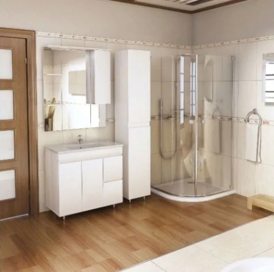 Приобрести mirsant тумба напольная next 80 см с раковиной more-80 ут000086063