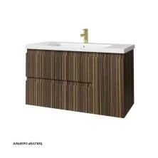 Caprigo Тумба с раковиной FORTE-Albero STRIPE 100 см, правая, альберо, шпон