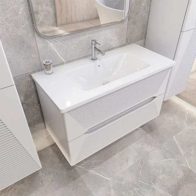 Приобрести caprigo тумба с раковиной modo terza 100 см, бланж