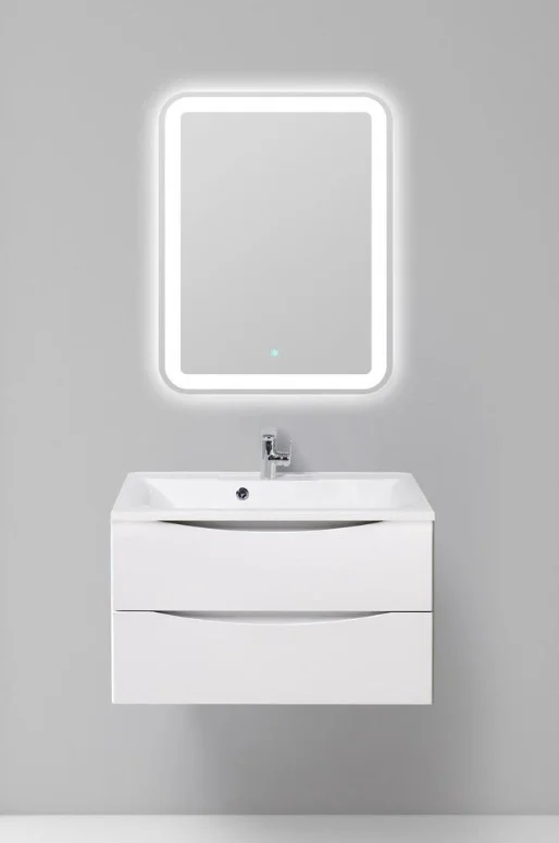Приобрести тумба подвесная с раковиной belbagno marino-900-2c-so-bo-p 90 см, bianco opaco