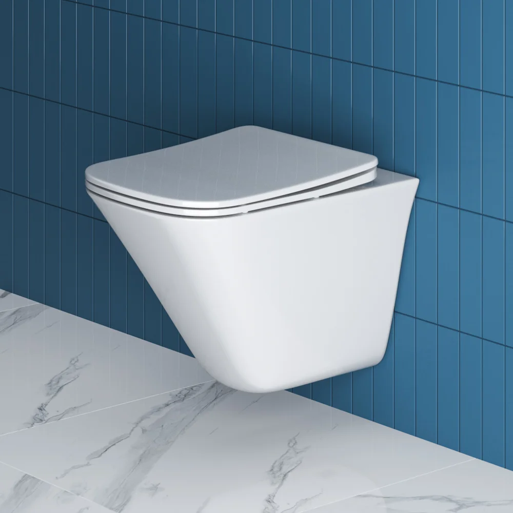 Приобрести belbagno унитаз безободковый подвесной marmi с сиденьем дюропласт, микролифт, белый bb052chr/bb052sc